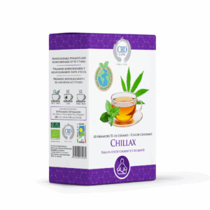 infusión cáñamo relajante Chillax CBD Cure