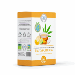 Infusión Ecológica de Cáñamo Frutas Cítricas – Digestiva y Depurativa | CBD Cure